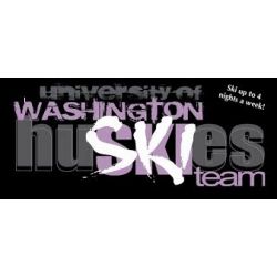 Logo for Husky Ski Team Logo for Husky Ski Team
